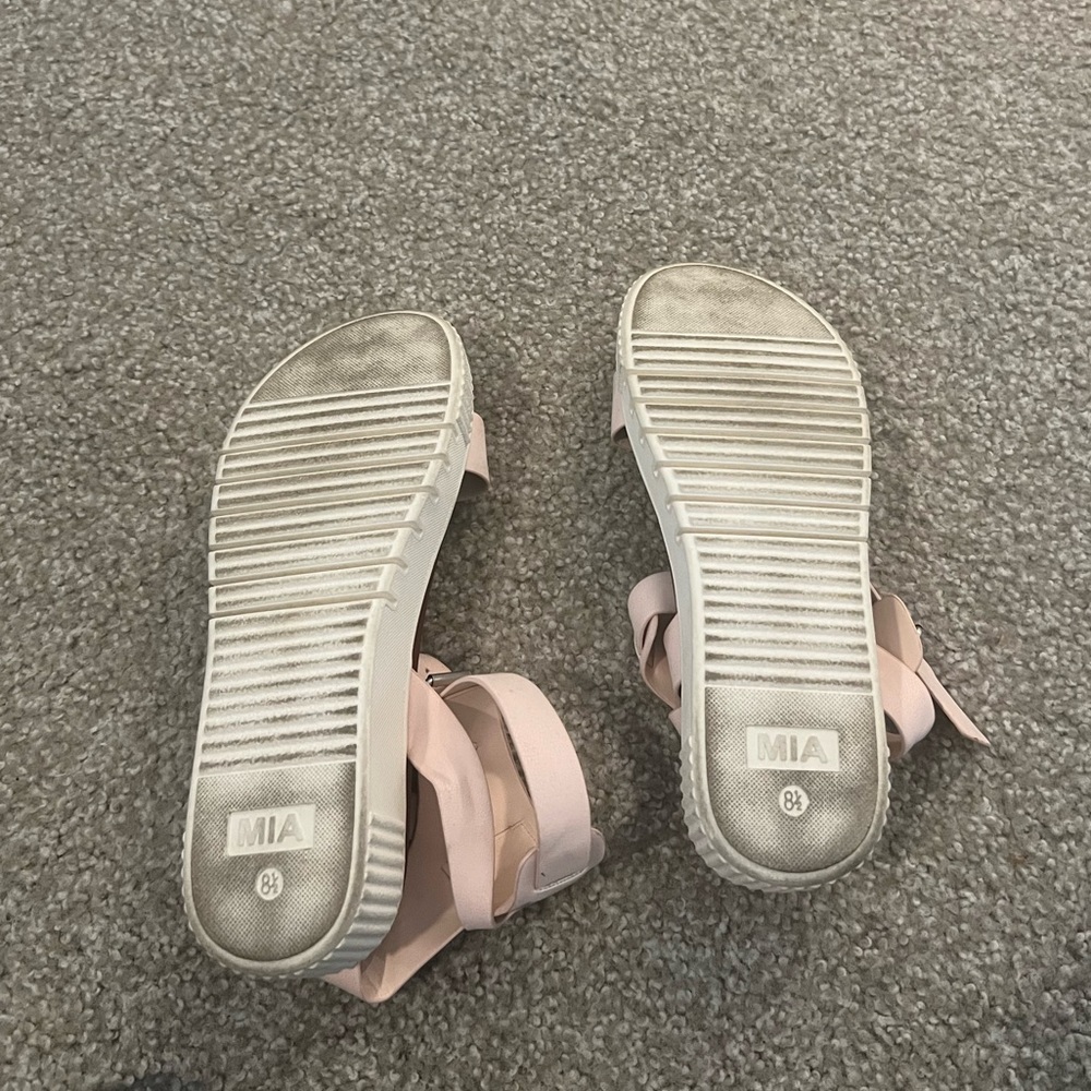 Mia Ankle Strap Platform Sandals size 8.5 - Picture 3 of 3